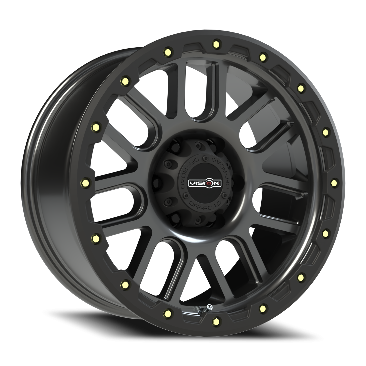 18x9 Vision 111 Nemesis Gunmetal Wheel 6x5.5 Bolt Pattern 0mm Offset