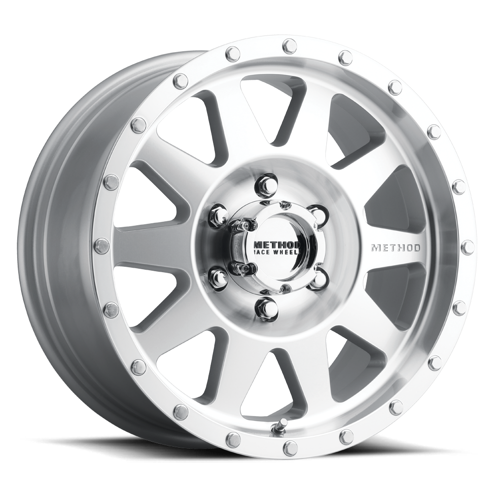 15x7 method race wheels mr301 the standard machined wheel 6x5.5 bolt pattern 6mm offset