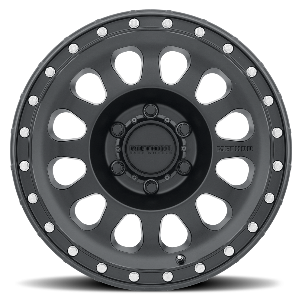 16x8 method race wheels mr315 black wheel 6x5.5 bolt pattern 0mm offset