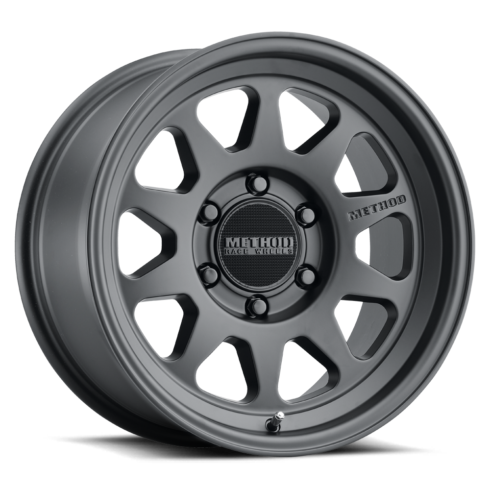 17x8 5 method race wheels mr316 black wheel 6x5.5 bolt pattern 0mm offset