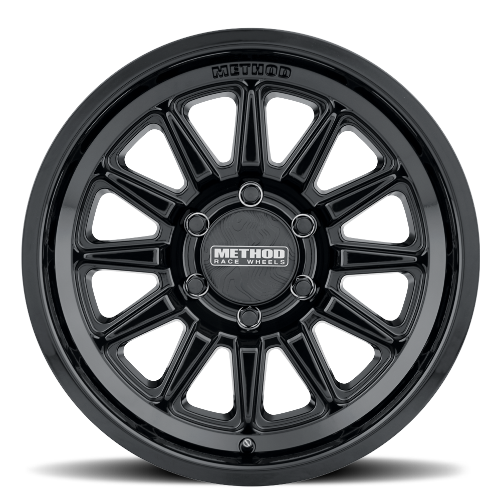 17x8 5 method race wheels mr323 black wheel 6x5.5 bolt pattern 0mm offset