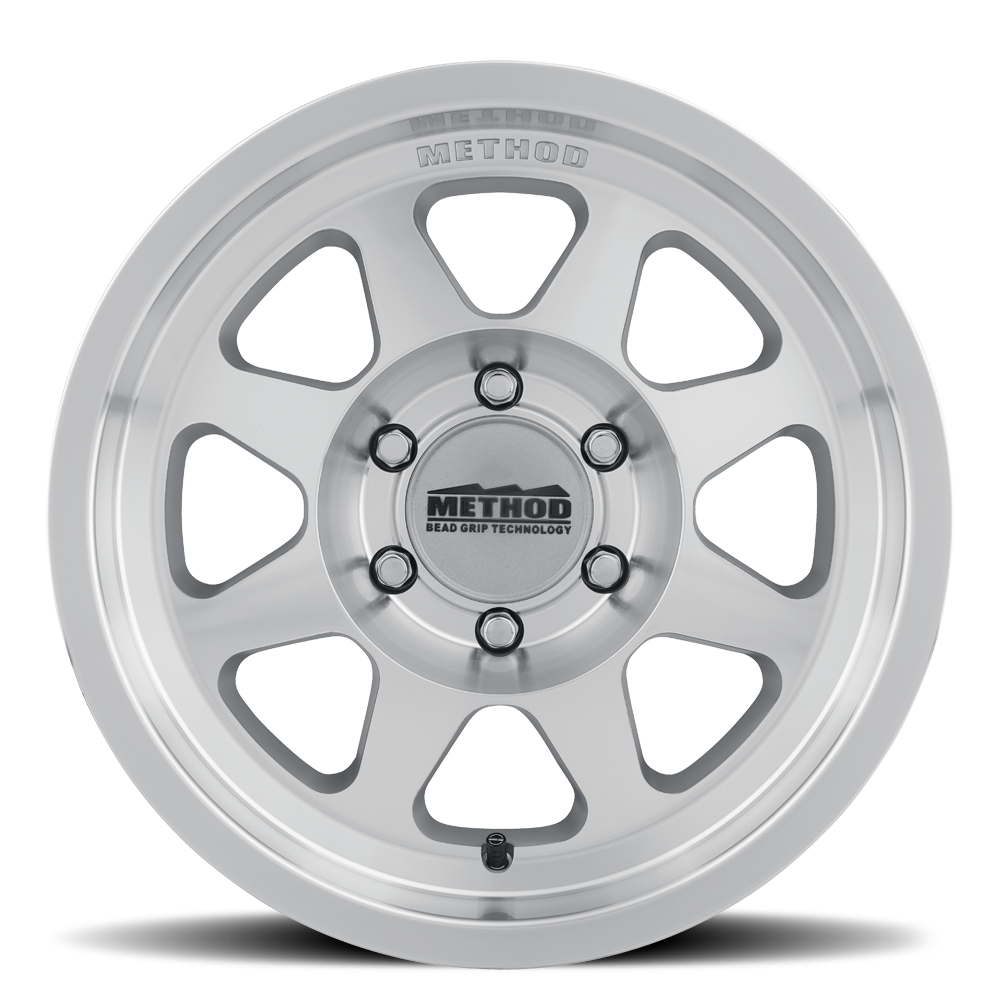 17x8 5 method race wheels mr701 bead grip machined wheel 6x5.5 bolt pattern 0mm offset