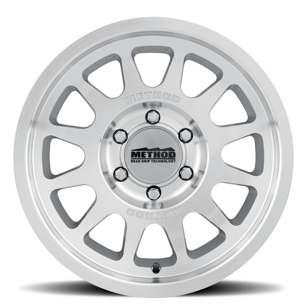 17x8 5 method race wheels mr703 bead grip machined wheel 6x5.5 bolt pattern 35mm offset
