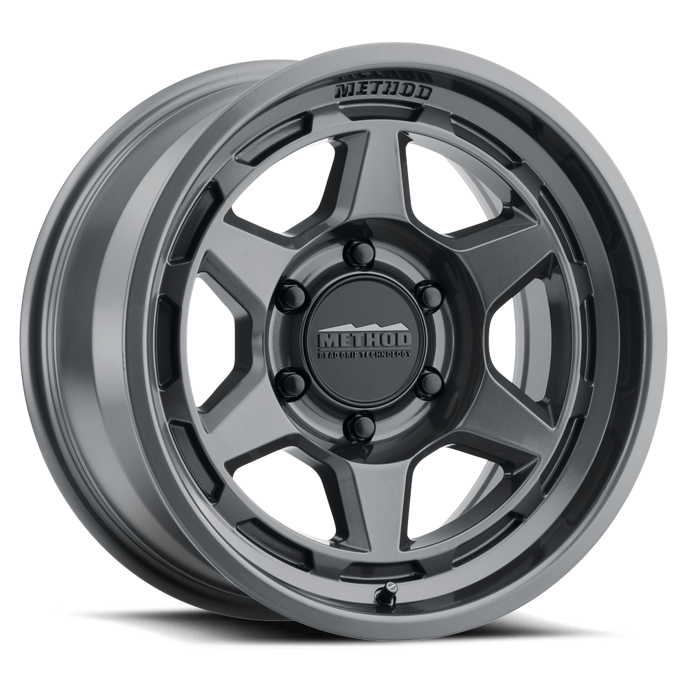 17x8 5 method race wheels mr708 bead grip titanium wheel 6x5.5 bolt pattern 25mm offset