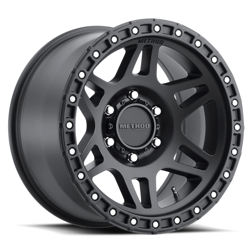 17x9 method race wheels mr312 black wheel 6x5.5 bolt pattern 12mm offset