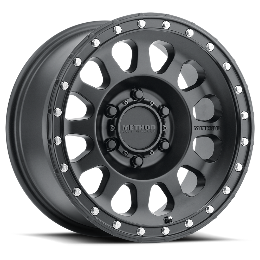 17x9 method race wheels mr315 black wheel 6x5.5 bolt pattern 12mm offset
