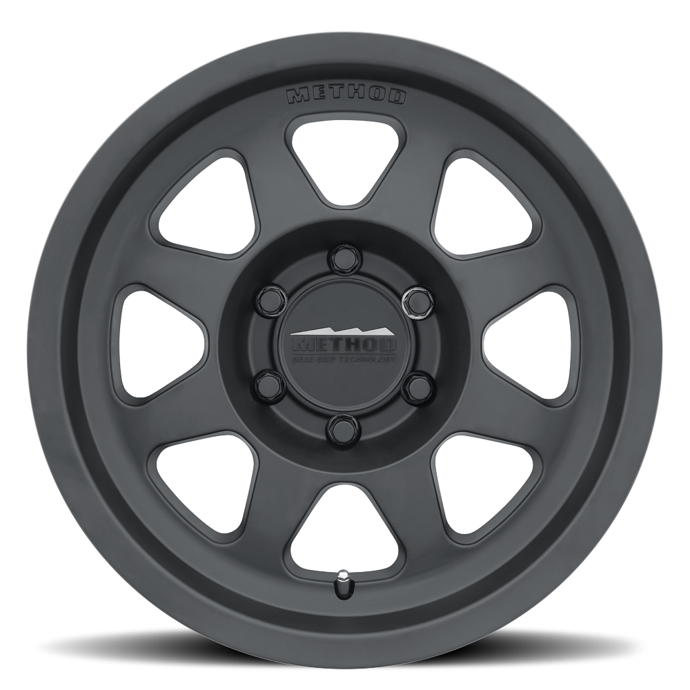 17x9 method race wheels mr701 bead grip black wheel 6x5.5 bolt pattern 12mm offset
