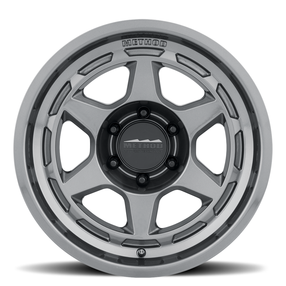 17x9 method race wheels mr708 bead grip titanium wheel 6x5.5 bolt pattern 38mm offset