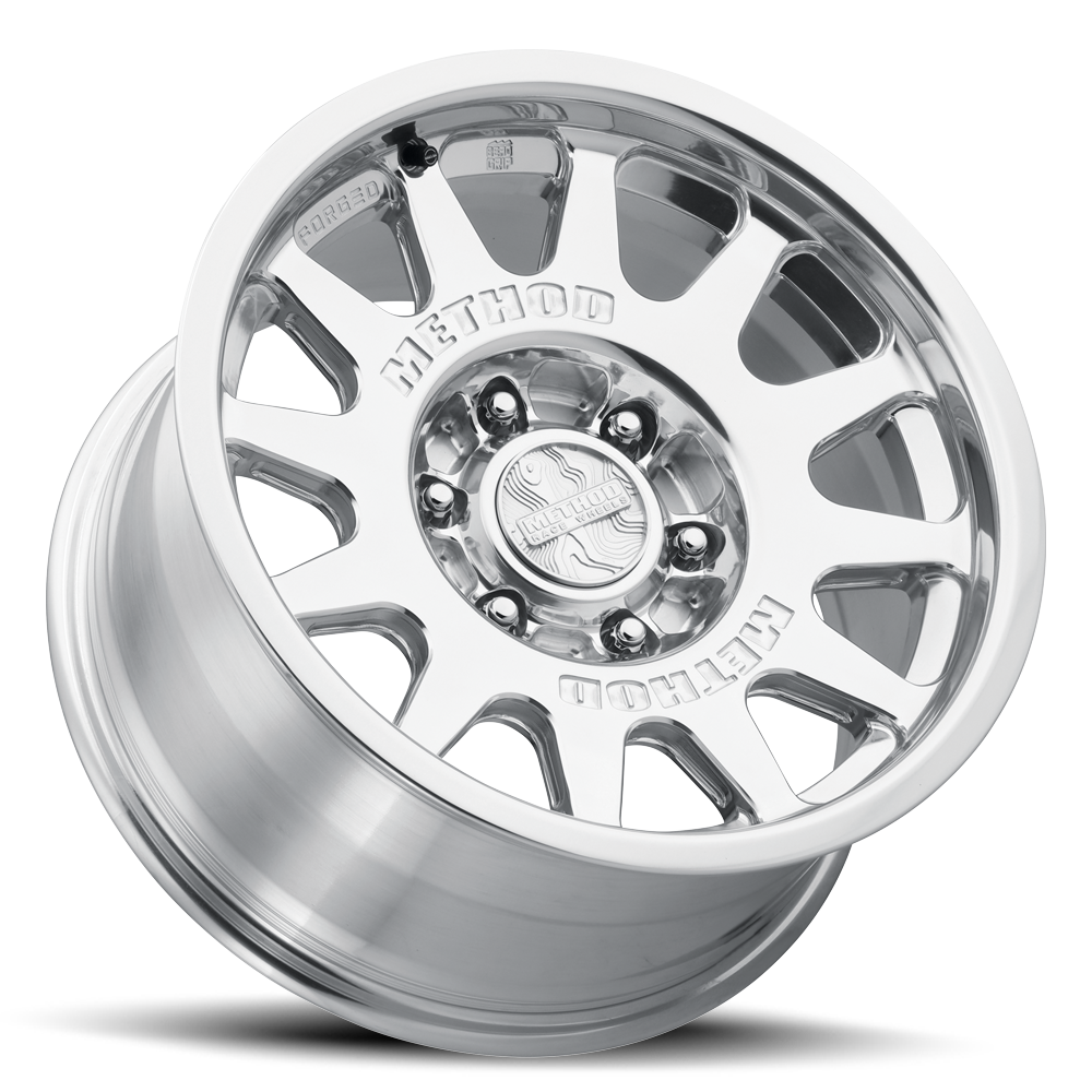 18x9 method race wheels mr203 polished wheel 6x5.5 bolt pattern 12mm offset