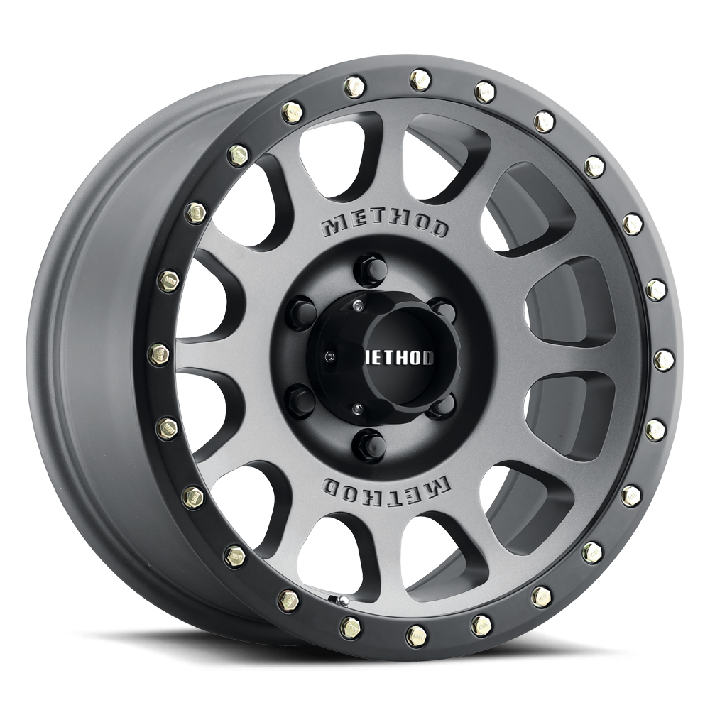 18x9 method race wheels mr305 nv titanium wheel 6x5.5 bolt pattern 18mm offset