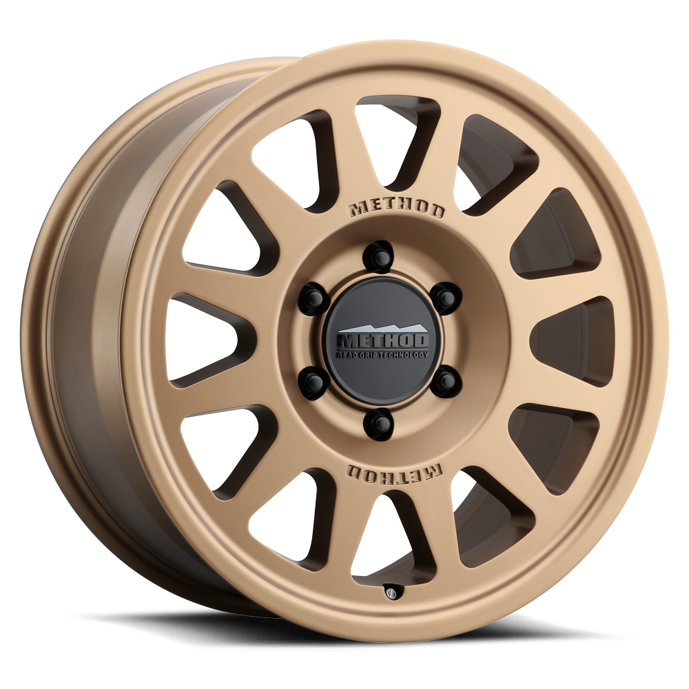 18x9 method race wheels mr703 bead grip hd bronze wheel 6x5.5 bolt pattern 40mm offset