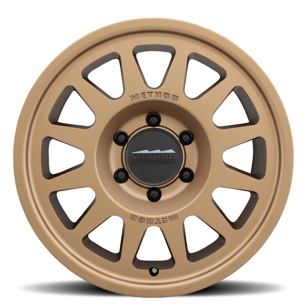 18x9 method race wheels mr703 bead grip hd bronze wheel 6x5.5 bolt pattern 40mm offset