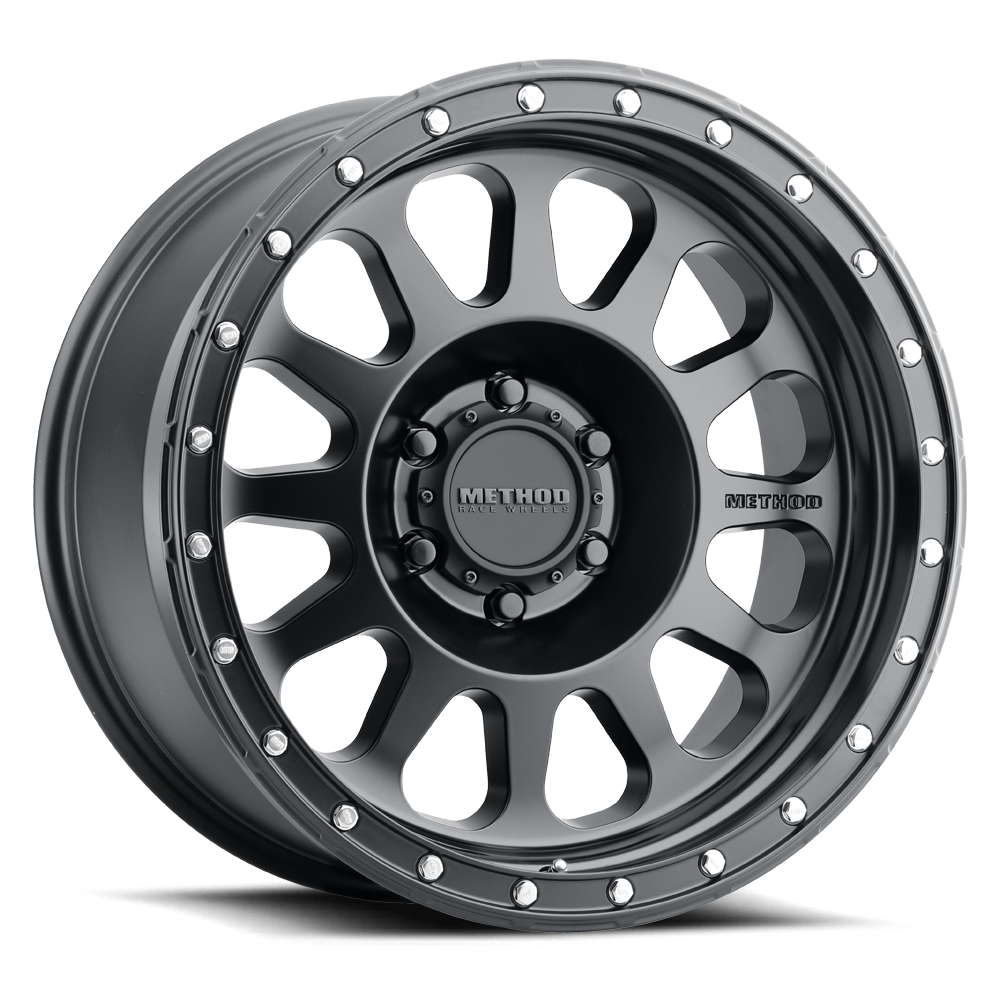 20x10 method race wheels mr315 black wheel 6x5.5 bolt pattern 18mm offset
