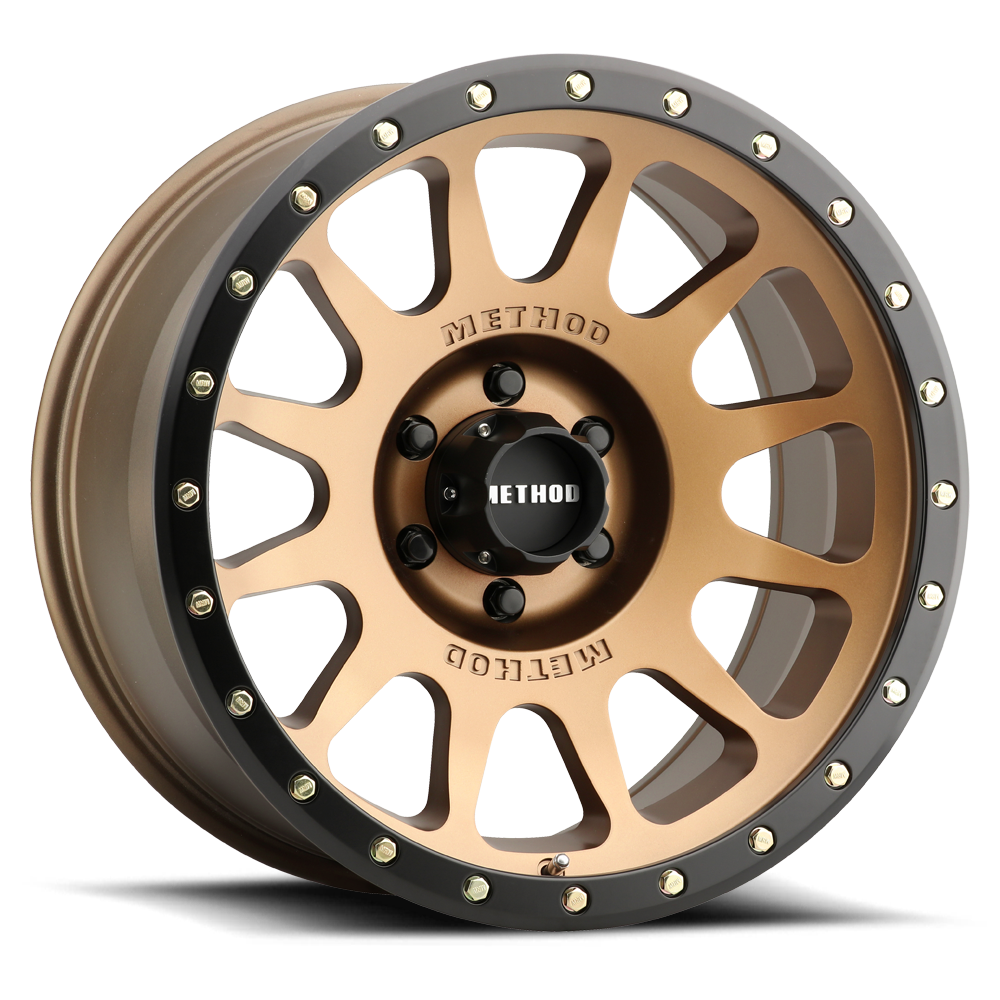 20x9 method race wheels mr305 nv bronze wheel 6x5.5 bolt pattern 18mm offset