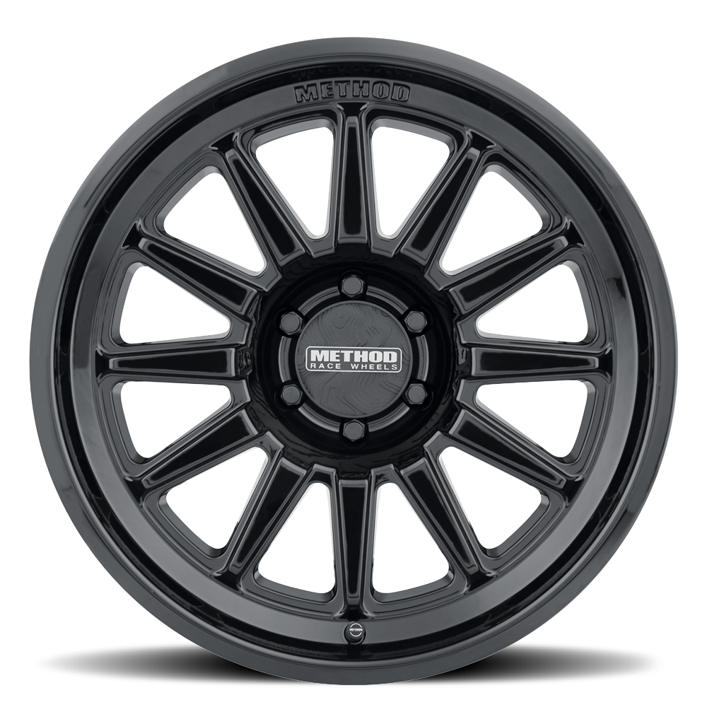 20x9 method race wheels mr323 black wheel 6x5.5 bolt pattern 12mm offset
