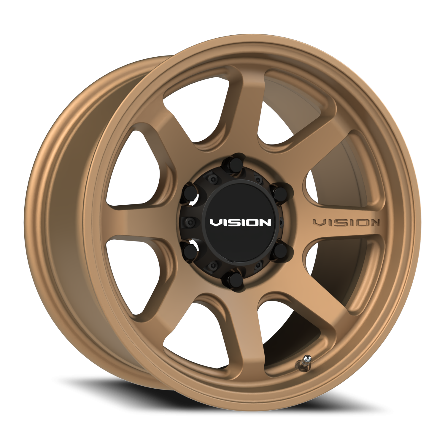 16x8 Vision 351 Flow Bronze Wheel 6x5.5 Bolt Pattern 0mm Offset