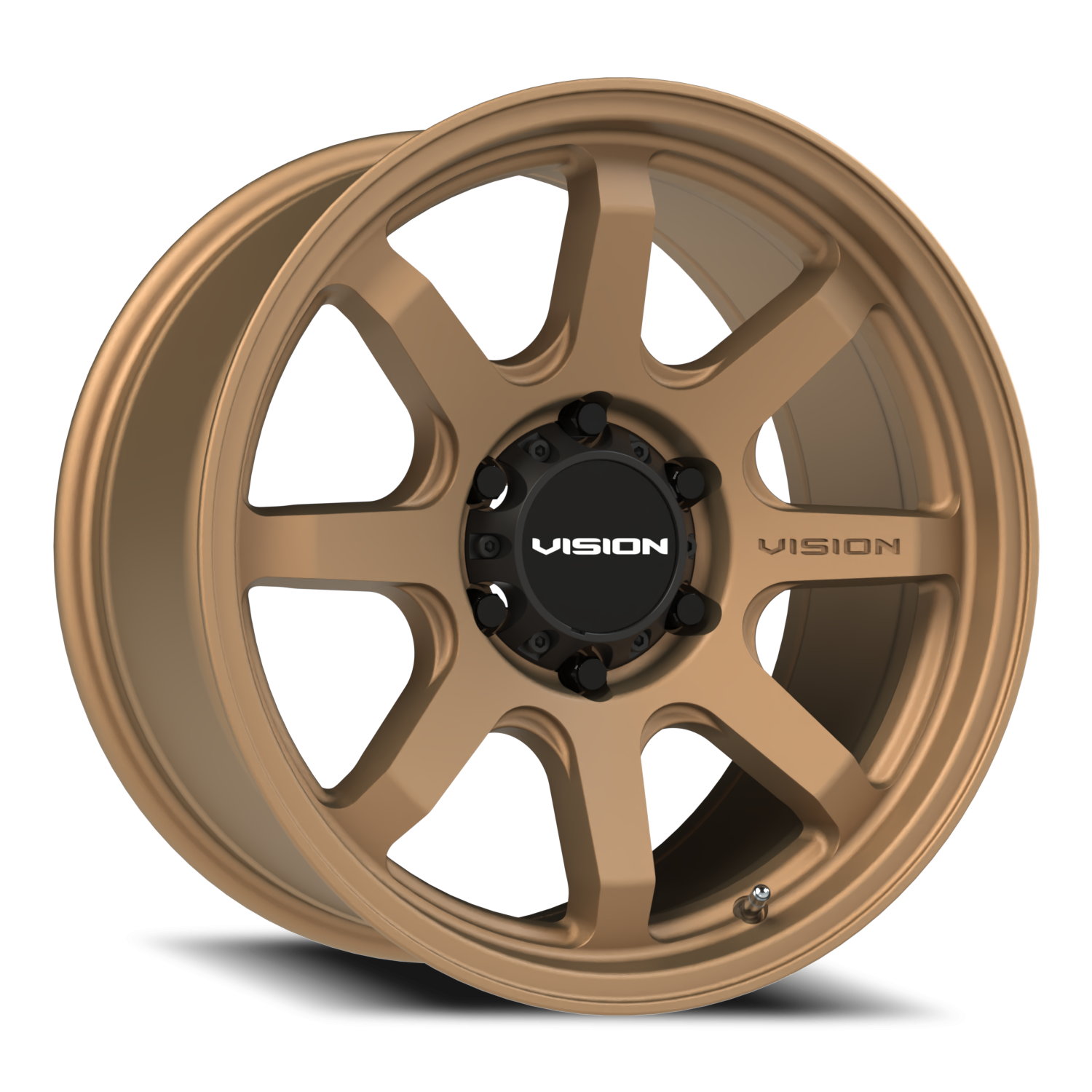 18x9 Vision 351 Flow Bronze Wheel 6x5.5 Bolt Pattern 18mm Offset