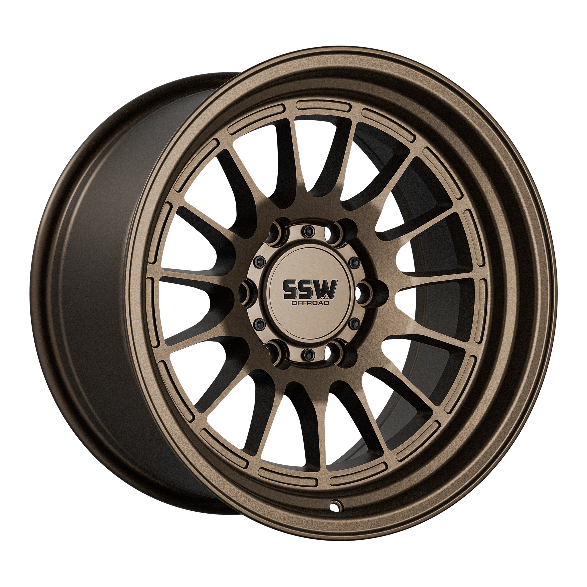 17x9 SSW Offroad Dakar Matte Bronze Wheel 6x5.5 Bolt Pattern -25 mm Offset