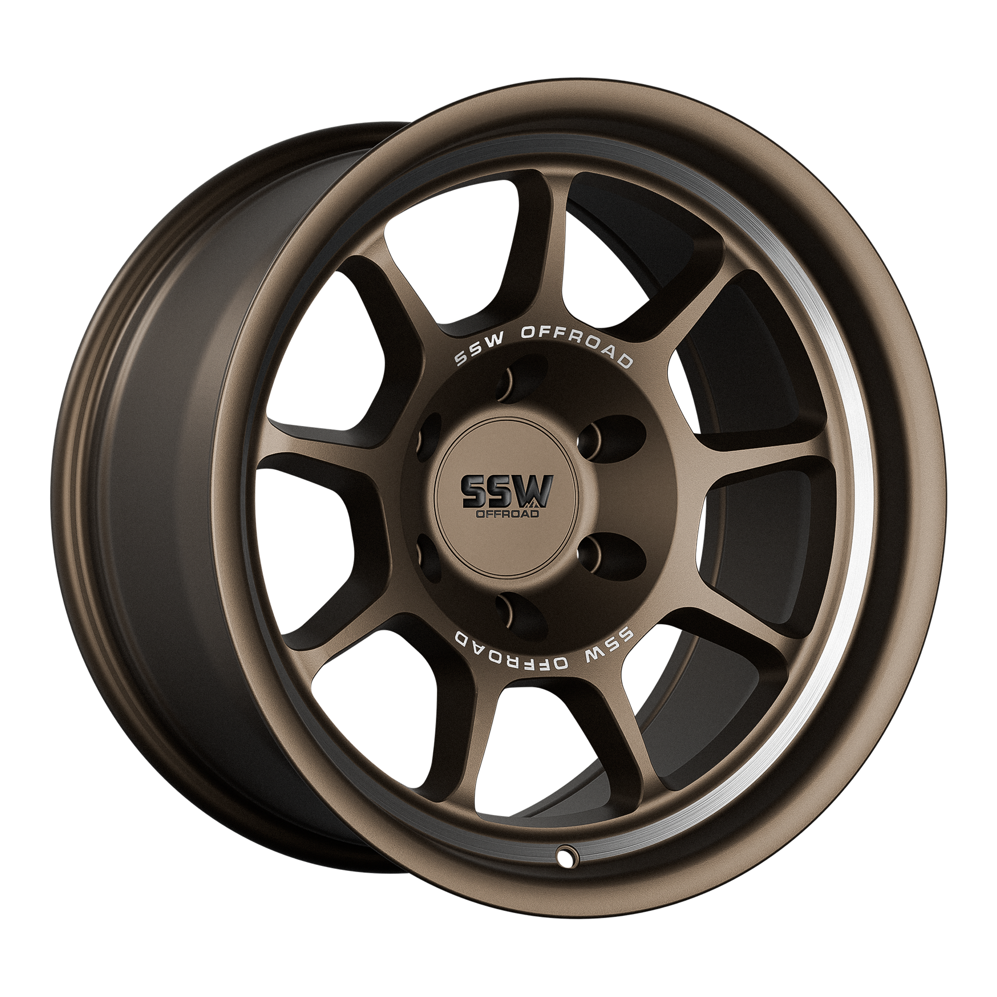 17x9 SSW Offroad Nova Matte Bronze Wheel 6x5.5 Bolt Pattern -25 mm Offset