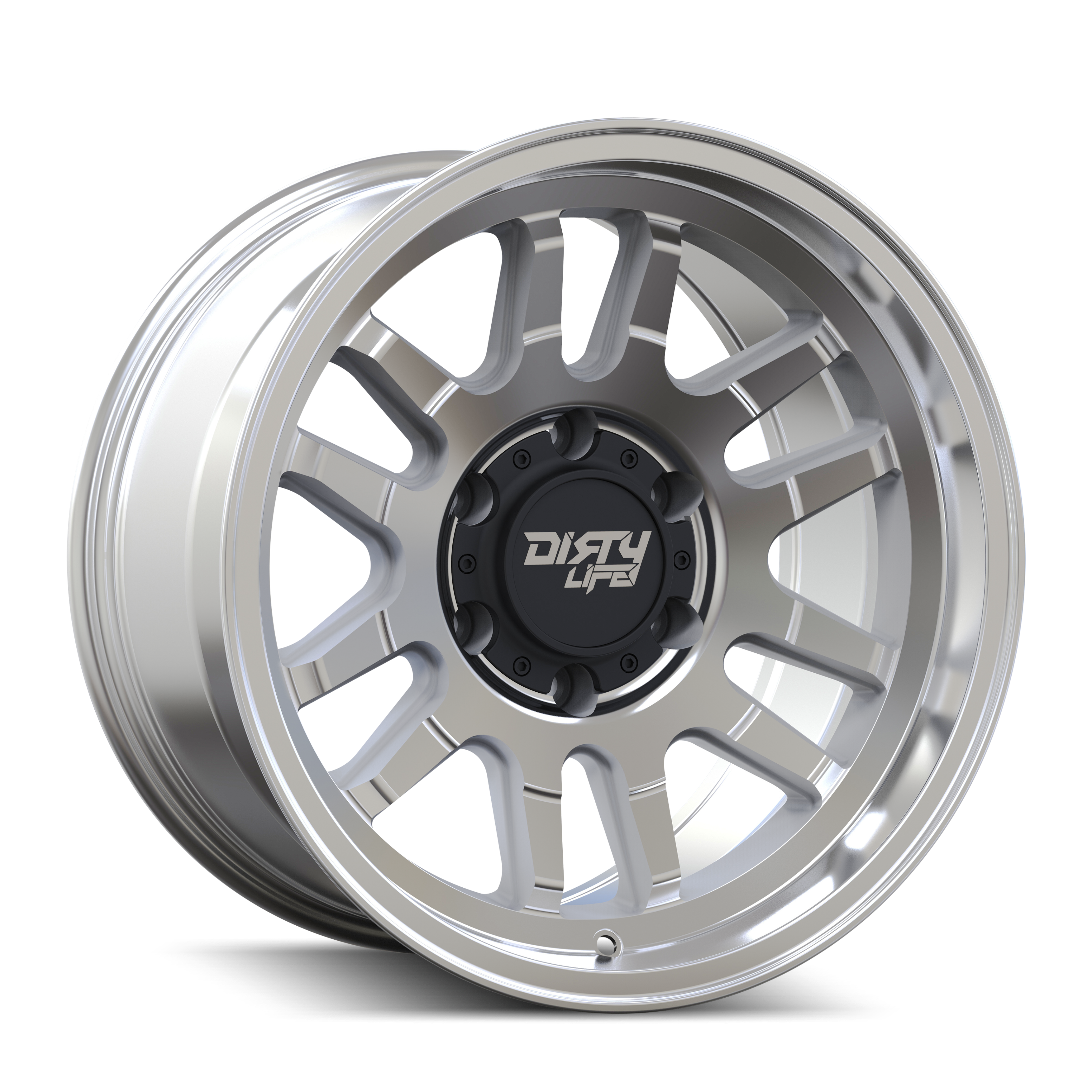 17x9 dirty life canyon machined wheel 6x5.5 bolt pattern 12mm offset