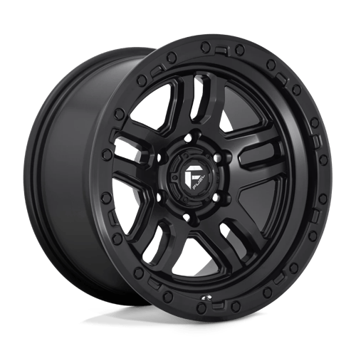 20x9 fuel off-road d700 ammo matte black wheel 6x5.5 bolt pattern 1mm offset