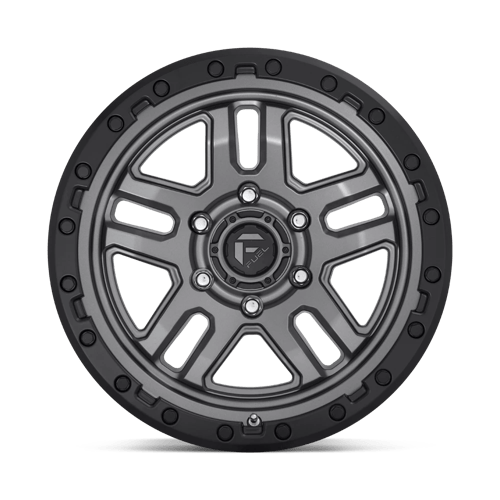 20x9 fuel off-road d701 ammo matte gunmetal black bead ring wheel 6x5.5 bolt pattern 1mm offset