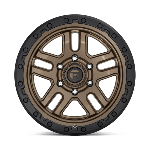 18x9 fuel off-road d702 ammo matte bronze black bead ring wheel 6x5.5 bolt pattern 12mm offset