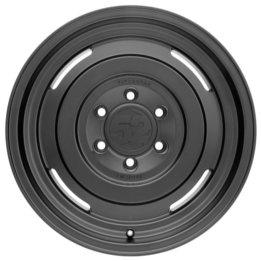 16x7.5 Fifteen 52 Analog HD Satin Black Wheel 6x5.5 Bolt Pattern 0mm Offset