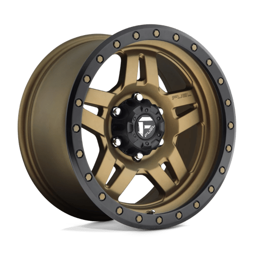 20x9 fuel off-road d583 anza matte bronze black bead ring wheel 6x5.5 bolt pattern 19mm offset