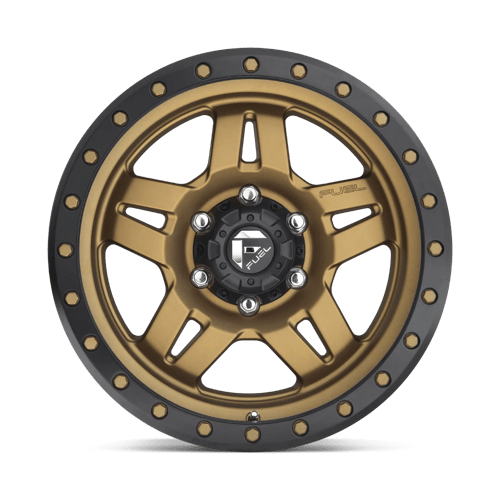 20x9 fuel off-road d583 anza matte bronze black bead ring wheel 6x5.5 bolt pattern 19mm offset
