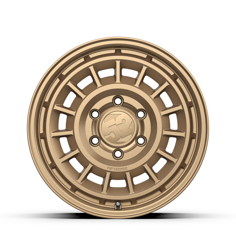 17x8 Fifteen 52 Alpen HD Matte Bronze Wheel 6x5.5 Bolt Pattern +35mm Offset