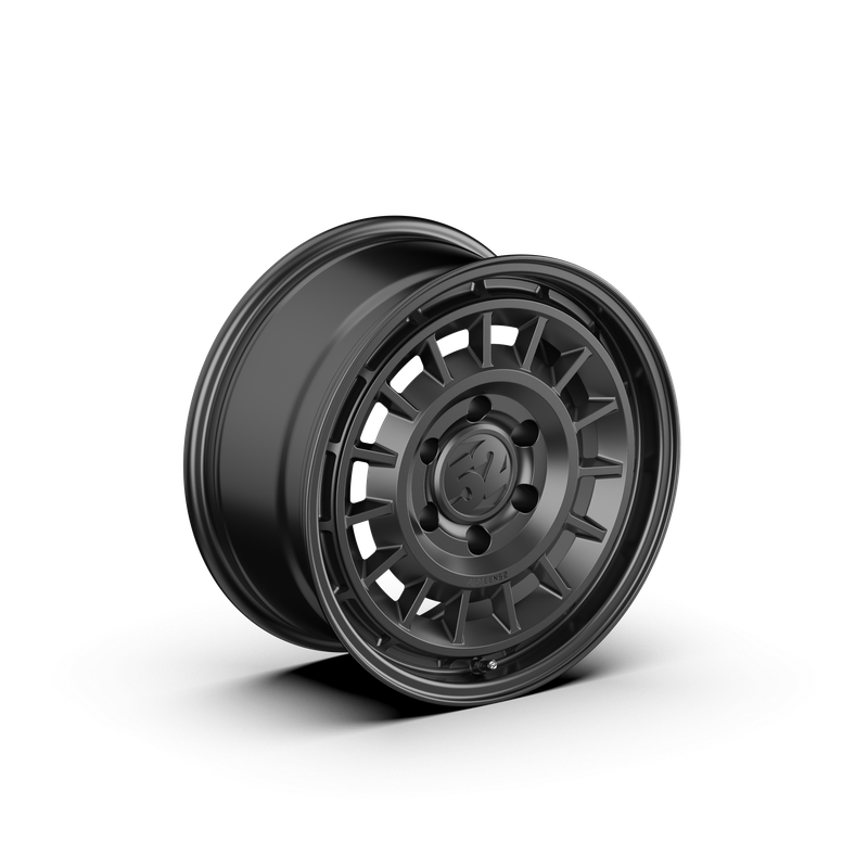 17x8 Fifteen 52 Alpen HD Satin Grey Wheel 6x5.5 Bolt Pattern +35mm Offset