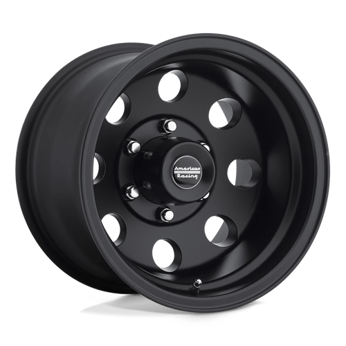 15x8 american racing ar172 baja satin black wheel 6x5.5 bolt pattern 19mm offset