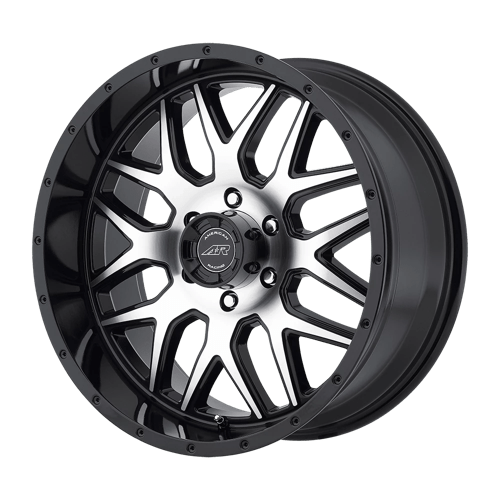 20x9 american racing ar910 gloss black machined wheel 6x5.5 bolt pattern 18mm offset