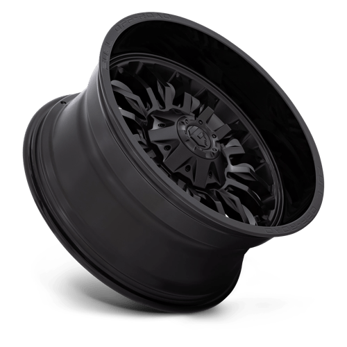 20x10 fuel off-road d796 arc matte black w gloss black lip wheel 6x5.5 bolt pattern 18mm offset