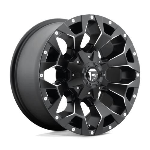 18x9 fuel off-road d546 assault matte black milled wheel 6x5.5 bolt pattern 13mm offset