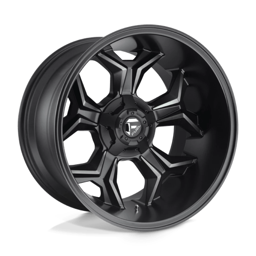 20x12 fuel off-road d605 avenger matte black double dark tint wheel 6x5.5 bolt pattern 44mm offset