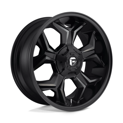 20x9 fuel off-road d605 avenger matte black double dark tint wheel 6x5.5 bolt pattern 20mm offset