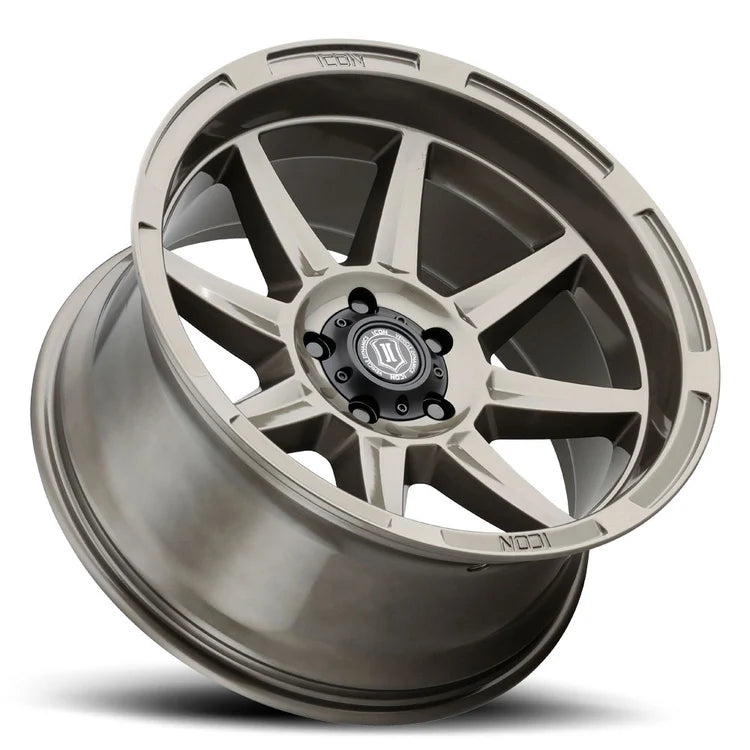 20x10 Icon Alloys Bandit Gloss Bronze Wheel 6x5.5 Bolt Pattern -24mm Offset