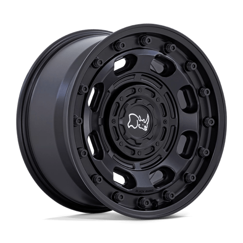 16x8 black rhino hard alloys br007 atlas matte black wheel 6x5.5 bolt pattern 10mm offset