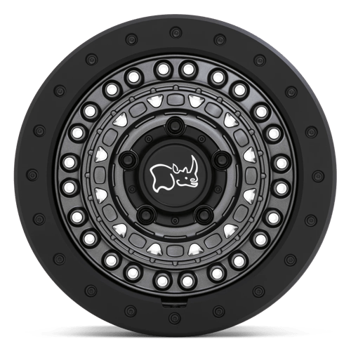 20x9 black rhino hard alloys bcd barricade gun black w black rock guard wheel 6x5.5 bolt pattern 0mm offset