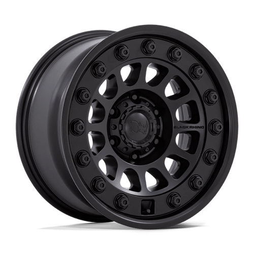 17x8 black rhino hard alloys br012 outback matte black wheel 6x5.5 bolt pattern 32mm offset
