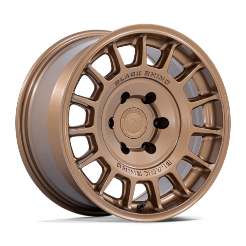 17x8 5 black rhino hard alloys br015 voll matte bronze wheel 6x5.5 bolt pattern 25mm offset