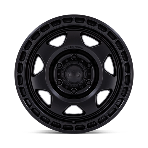 17x8 5 black rhino hard alloys br018 voyager matte black wheel 6x5.5 bolt pattern 10mm offset