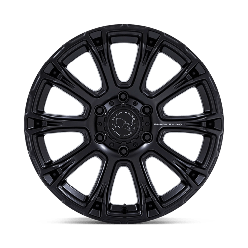 17x9 black rhino hard alloys br020 diamondback matte black wheel 6x5.5 bolt pattern 12mm offset