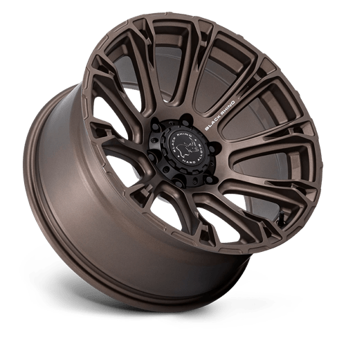 17x8 5 black rhino hard alloys br020 diamondback burnt bronze wheel 6x5.5 bolt pattern 25mm offset