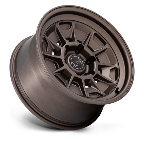 17x8 5 black rhino hard alloys br021 mondo burnt bronze wheel 6x5.5 bolt pattern 10mm offset