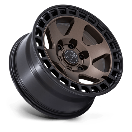 17x8 5 black rhino hard alloys br022 bahari burnt bronze w matte blk lp wheel 6x5.5 bolt pattern 25mm offset