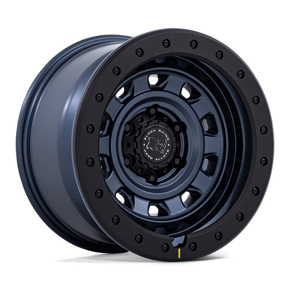 17x9 Black Rhino BR023 Xplorer Metallic Blue Wheel 6x5.5 Bolt Pattern -12 Offset