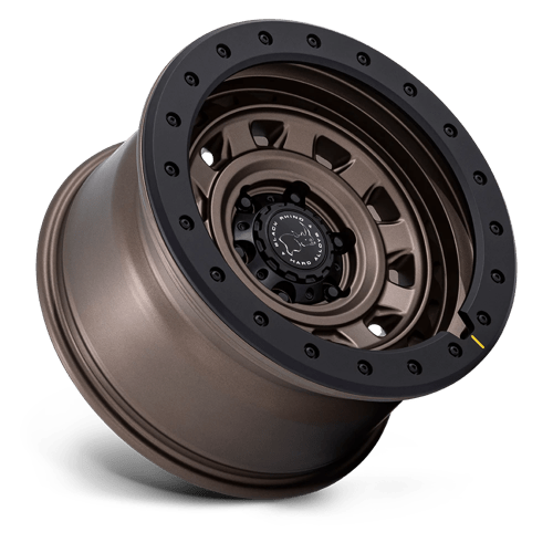 17x9 black rhino hard alloys br023 xplorer burnt bronze w matte blk lp wheel 6x5.5 bolt pattern 1mm offset